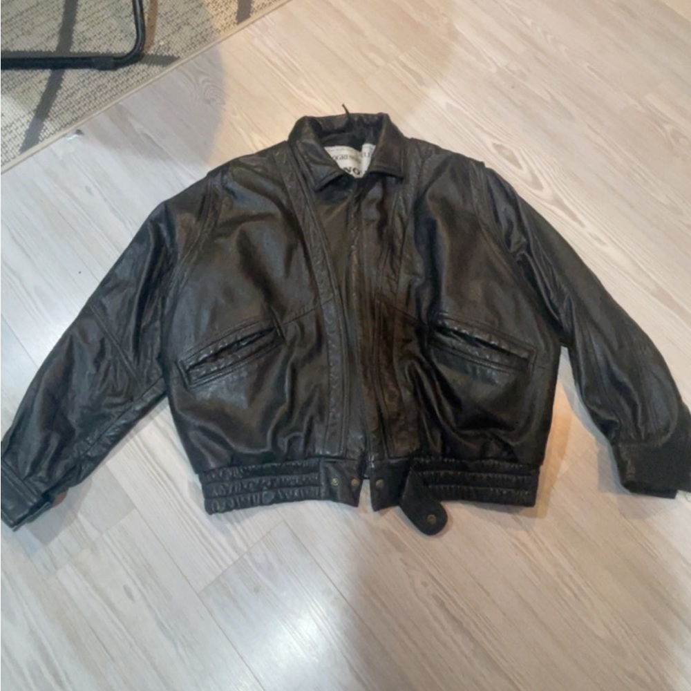 NOVE NOVE Authentic Leather Coat